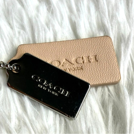 COACH Replacement Fob Bag Charm Hang tag Hangtag