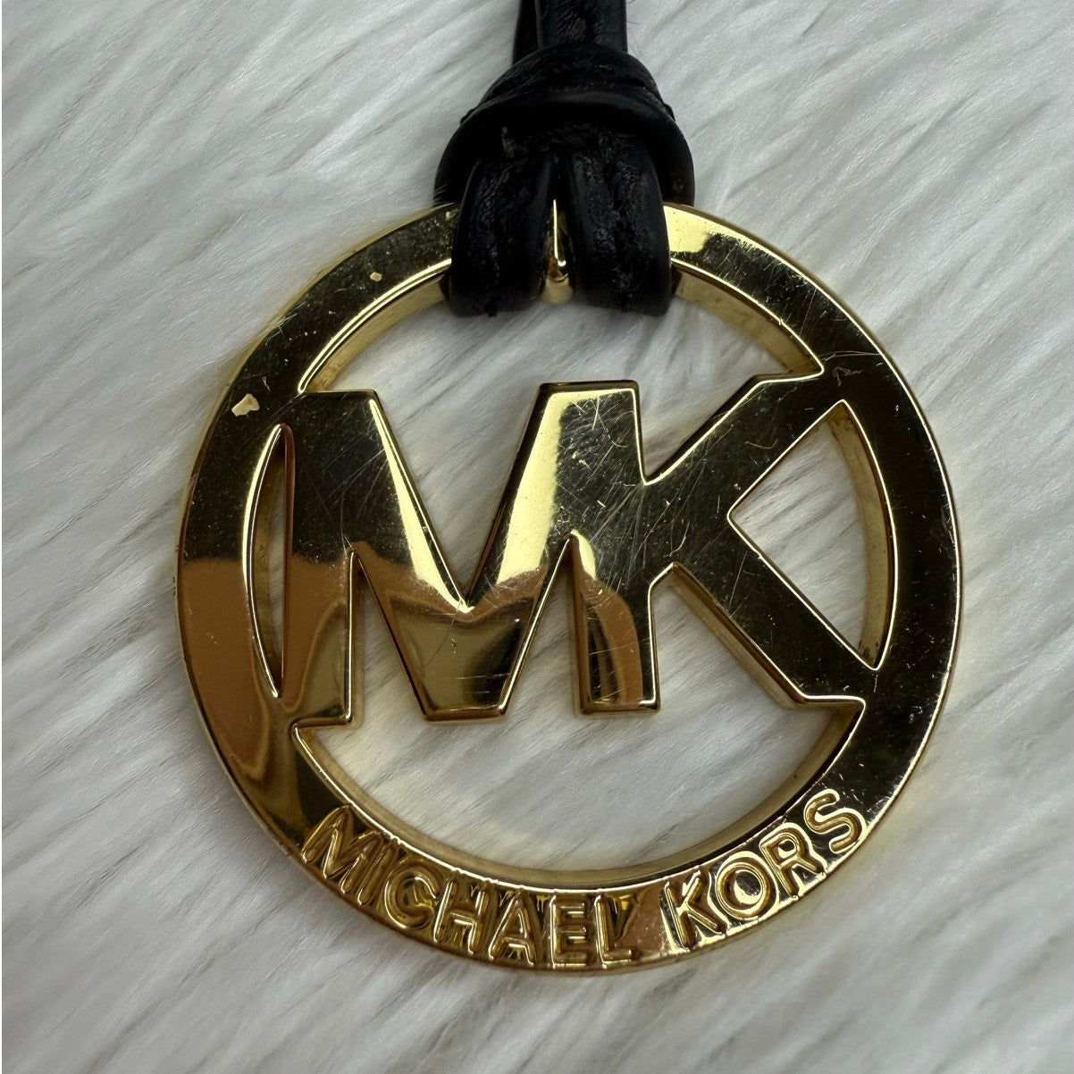 Michael Kors Black Gold Bag Charm