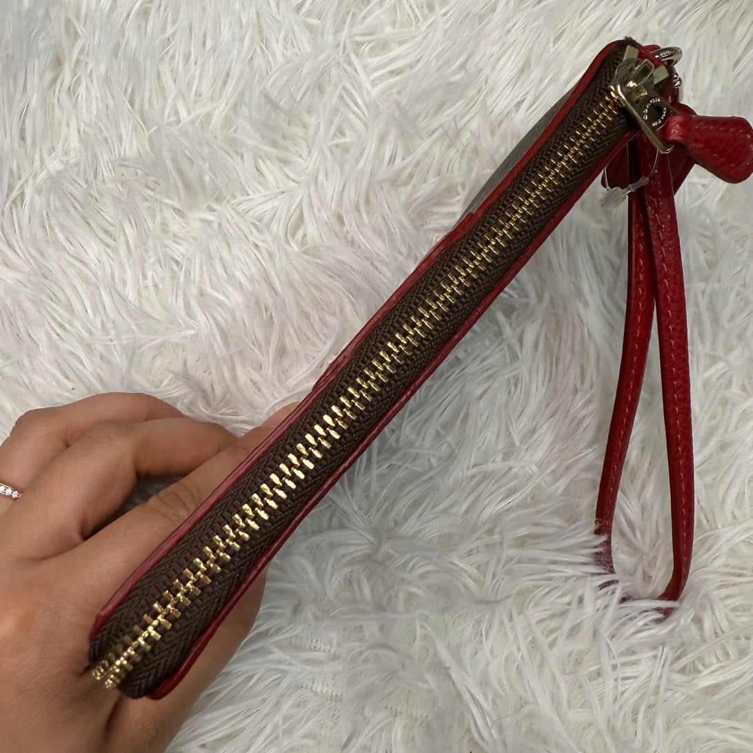 SALE COACH Signature Wristlet