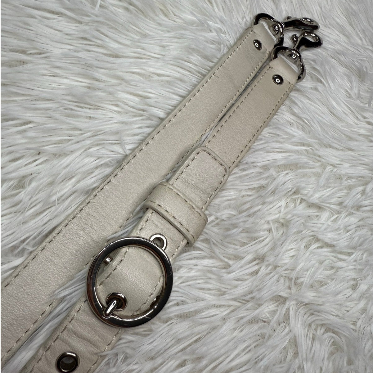 White Silver Replacement Strap