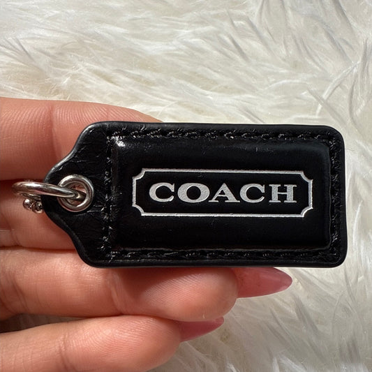 1.5” COACH  Fob Bag Charm Hang tag Hangtag