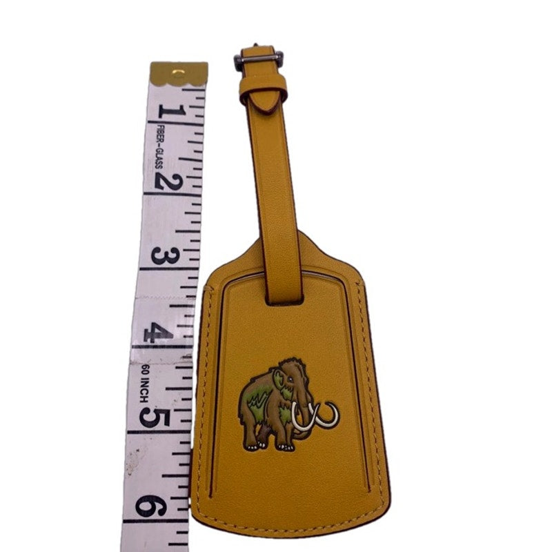 COACH Wooly Mammoth Luggage Tag