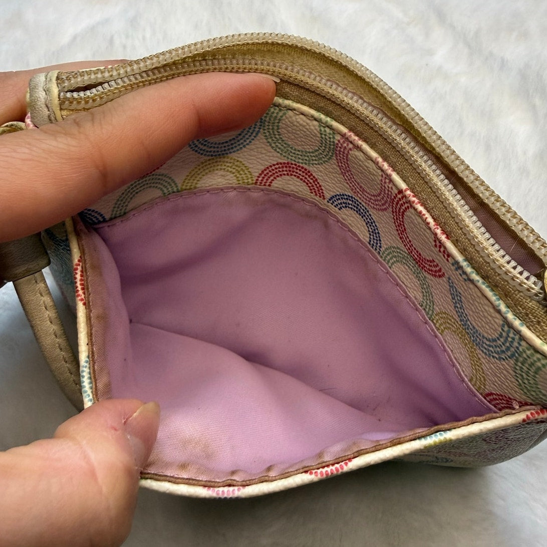 Coach Multicolor Wristlet