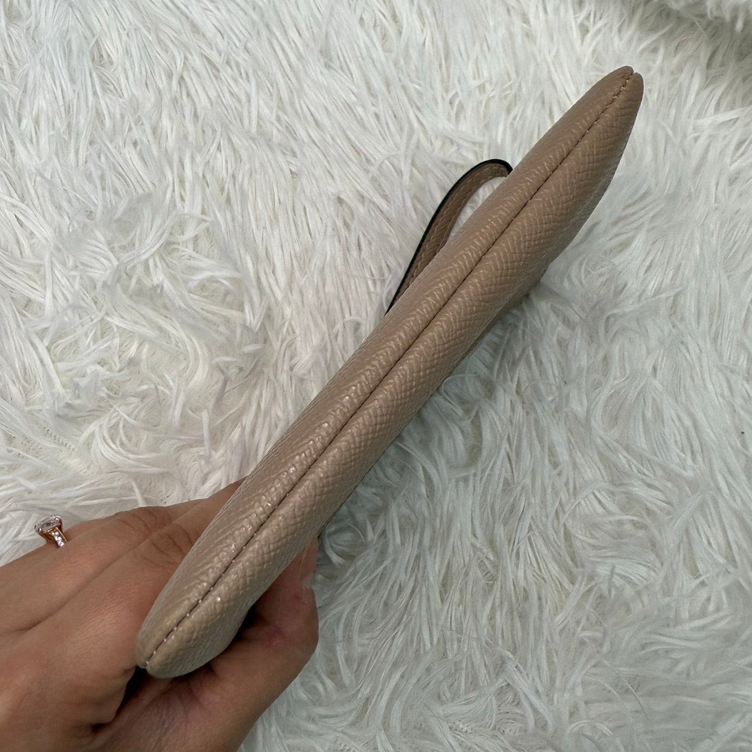 COACH Taupe Wristlet