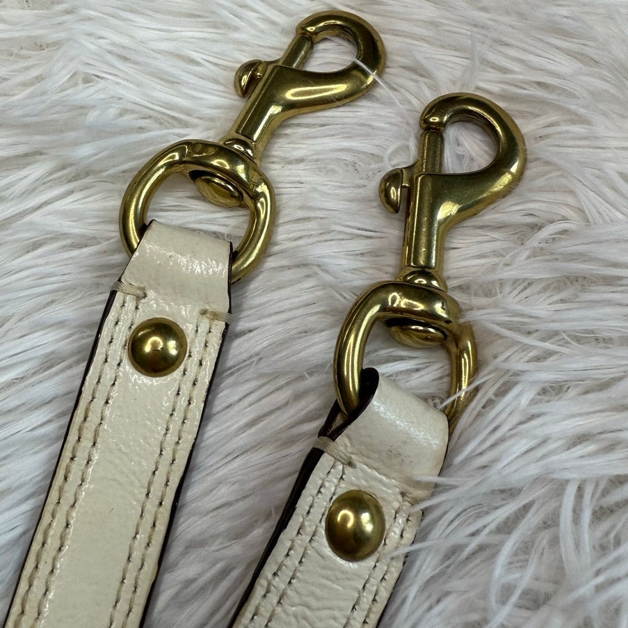 Cream Gold Patent Leather Replacement Strap