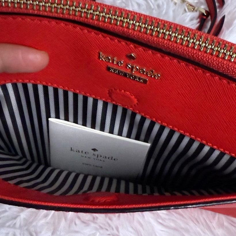 KATE SPADE New York Red Cameron Street Clarise Crossbody