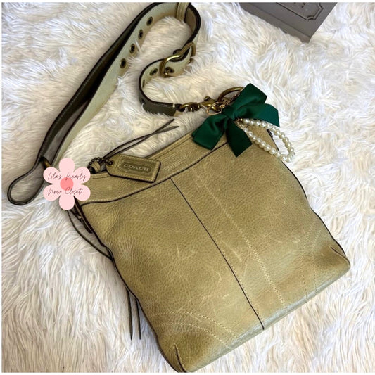 y2k COACH Vintage 2006 Sage 10398 Chelsea Shoulder Bag Crossbody