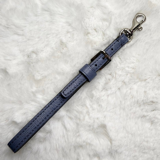 Blue Silver Wristlet Replacement Strap