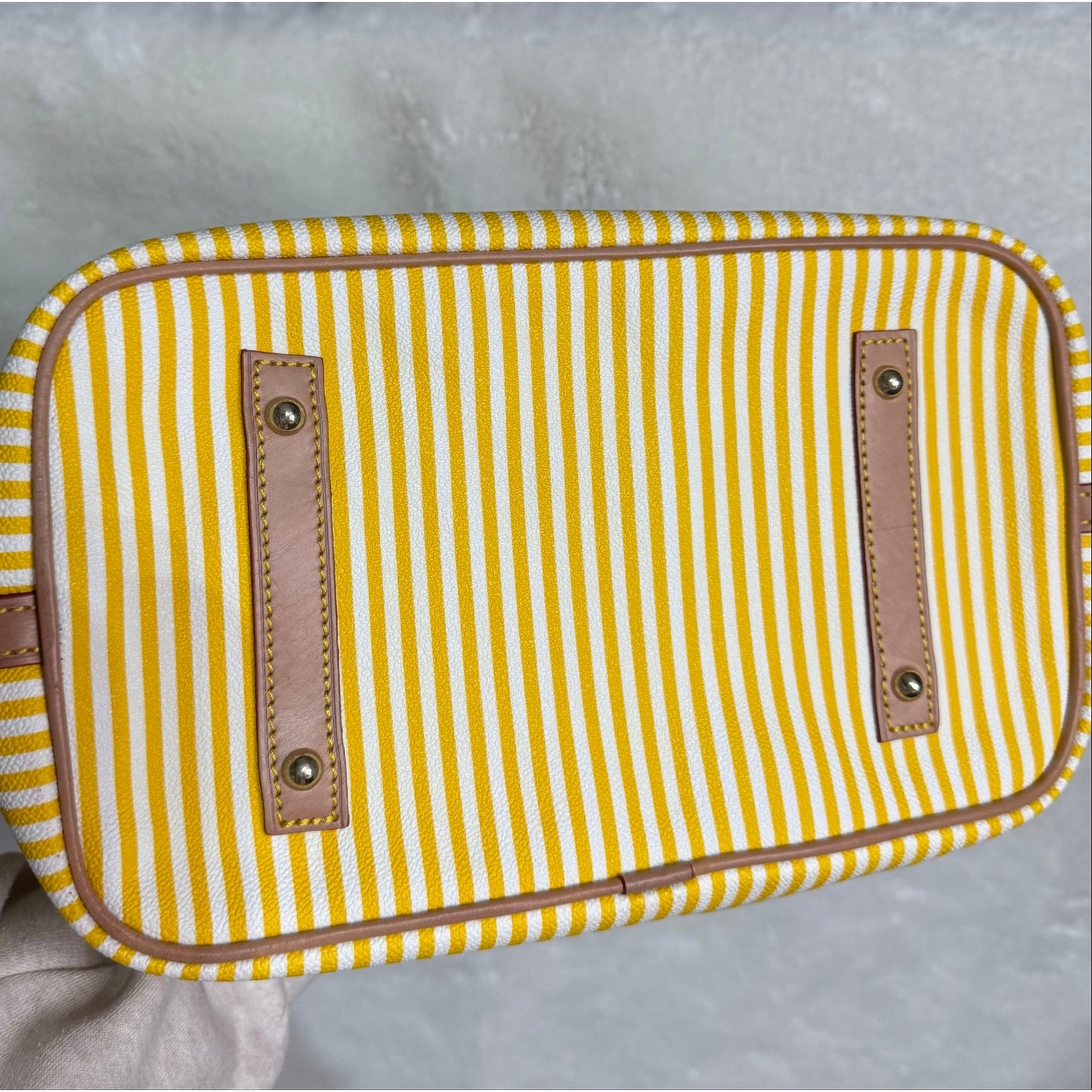 DOONEY & BOURKE East/West Tassel Shopper Tote Top Handle Shoulder bag