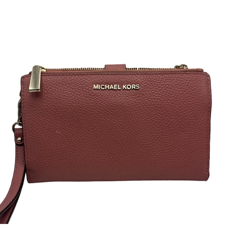 MICHAEL KORS Pink Wallet w/ Phone Holder