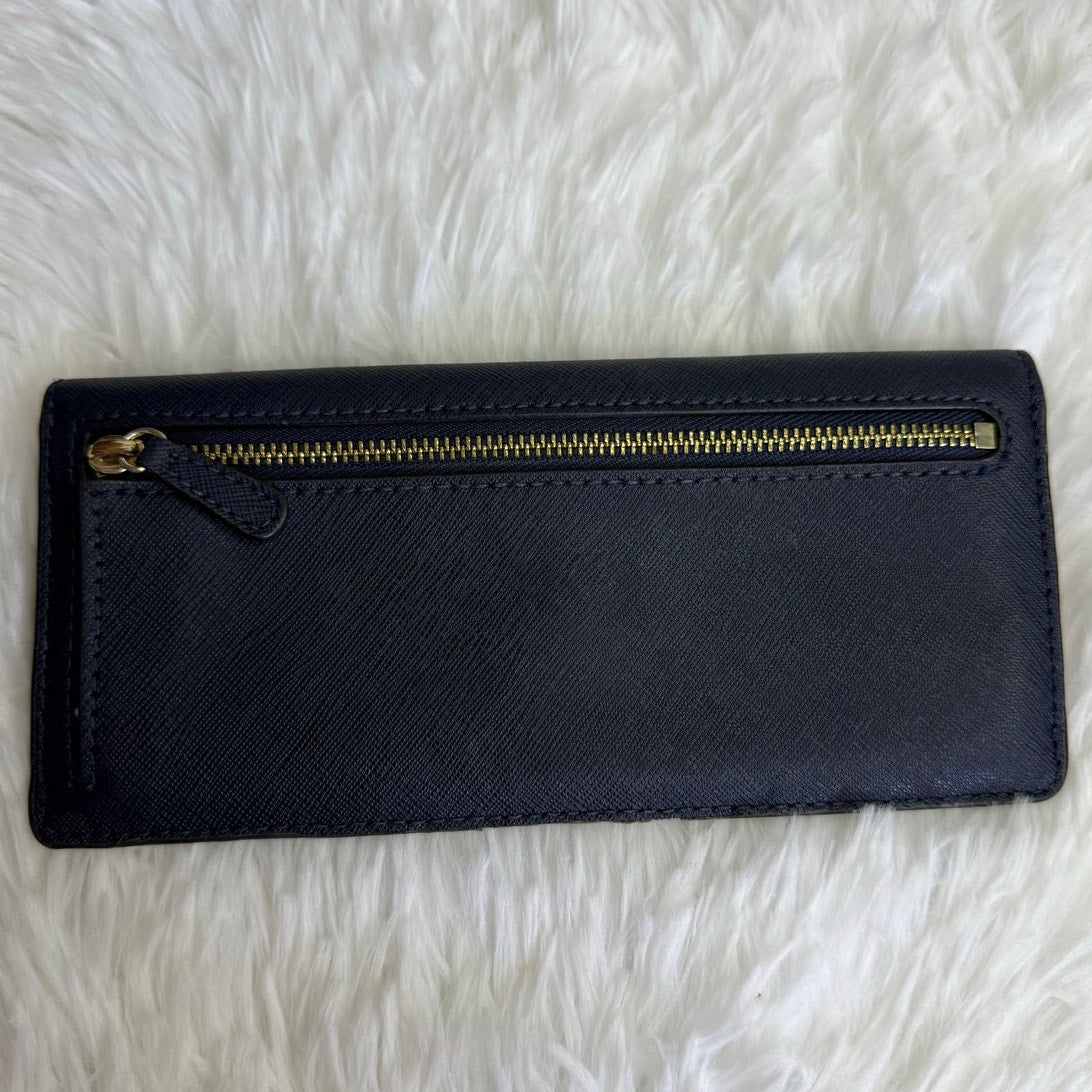 Michael Kors Blue Slim Wallet