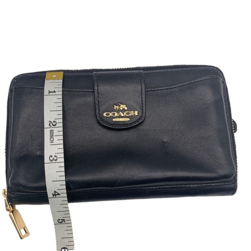 COACH Black Wallet