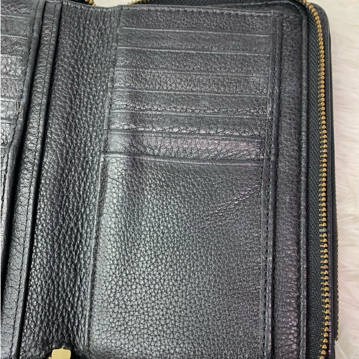 Michael Kors Black Double Zipper Wallet Wristlet