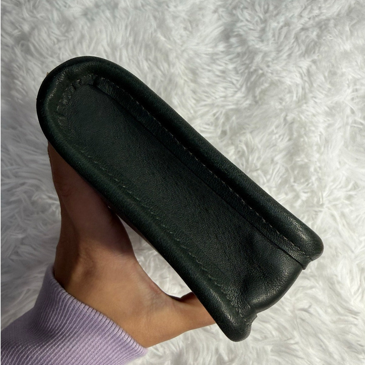 Vintage Coach Chunky Case Style 7165 Bottle Green