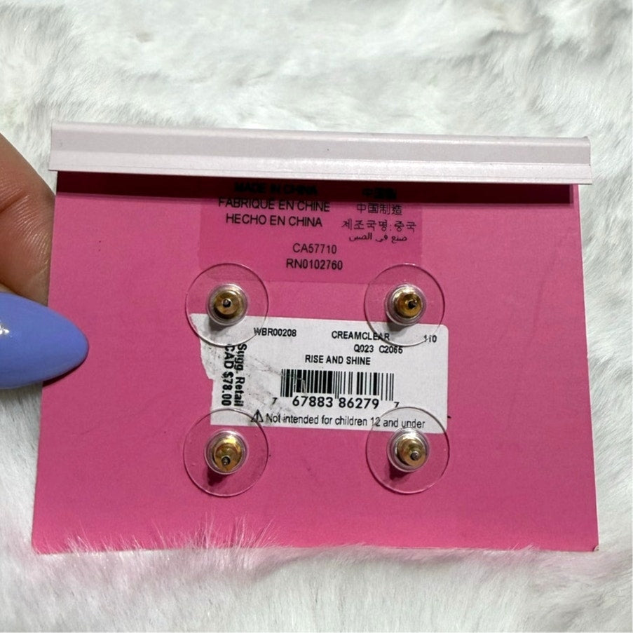 kate spade New York Rise and Shine Earrings Set