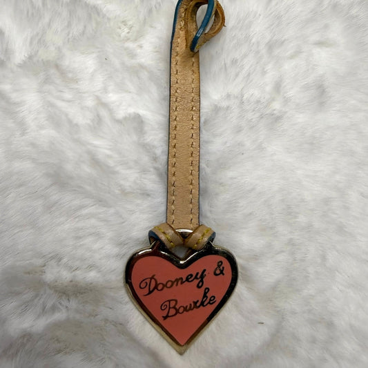 Vintage DOONEY & BOURKE Heart key fob bag charm