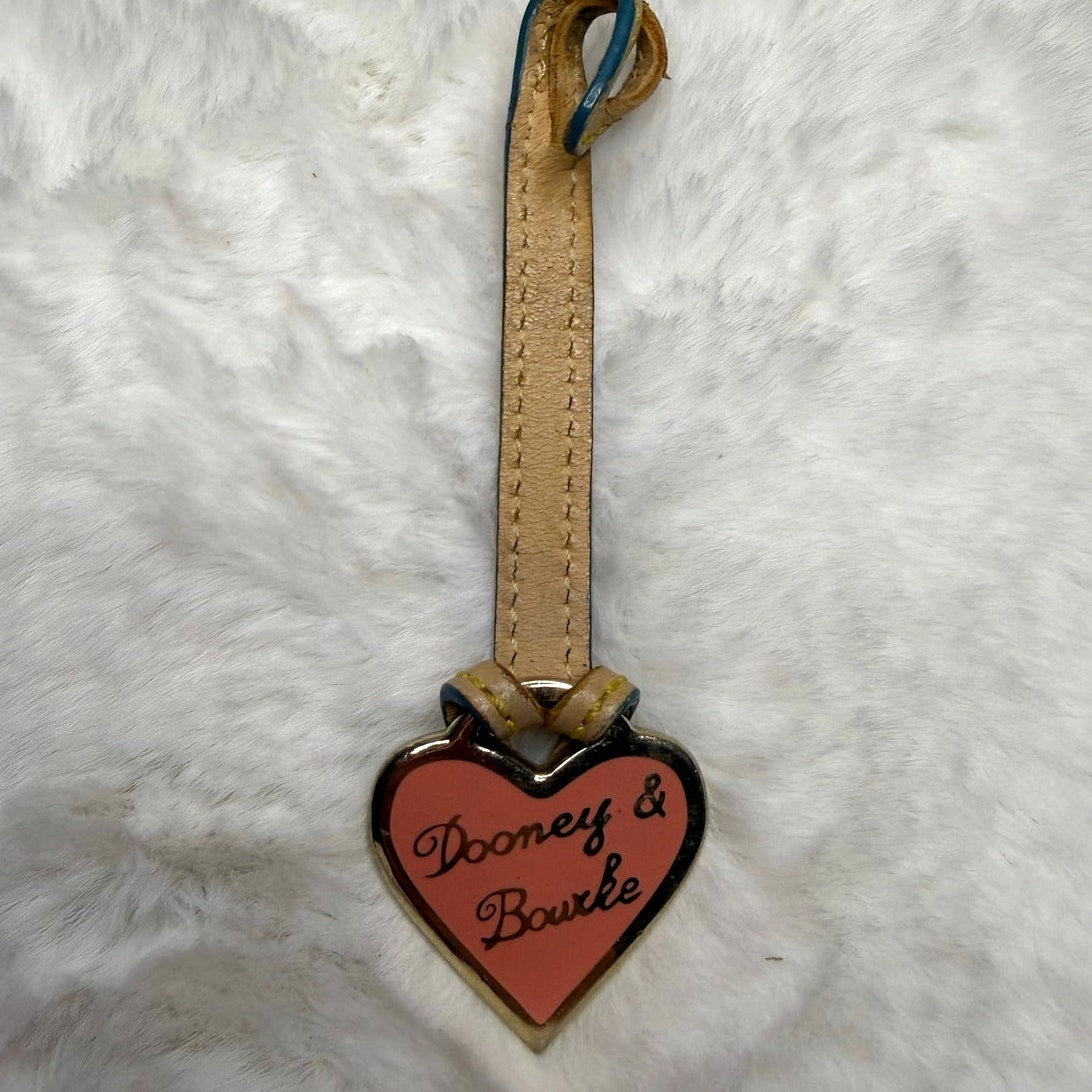Vintage DOONEY & BOURKE Heart key fob bag charm