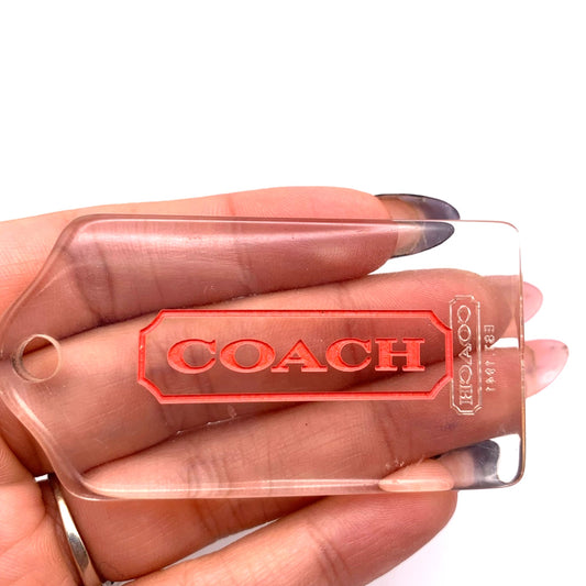 COACH Replacement Hang Tag Bag