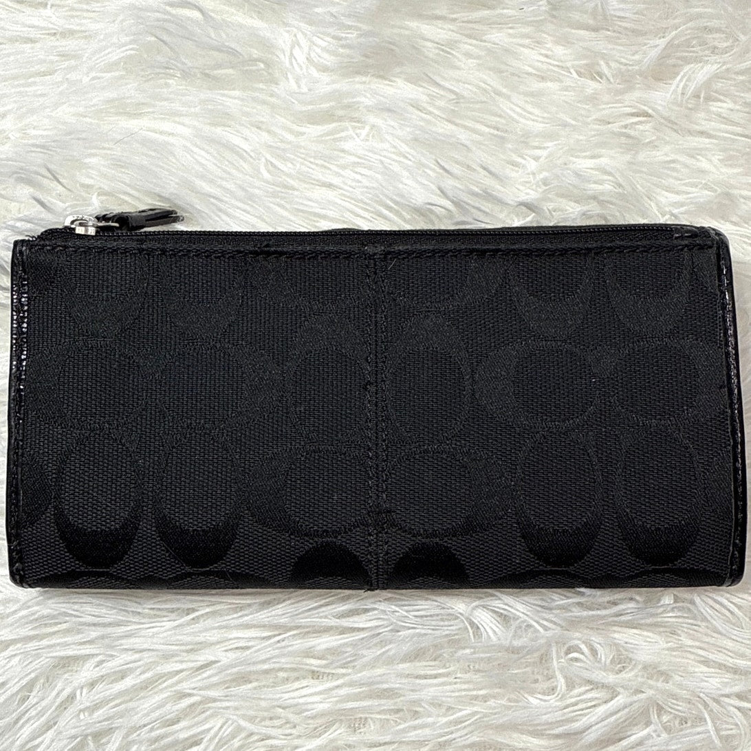 COACH Ashley Signature Canvas Jacquard  Wallet