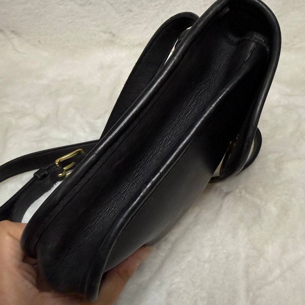 Vintage Coach Project Bag Small SidePack 9978 Black Crossbody