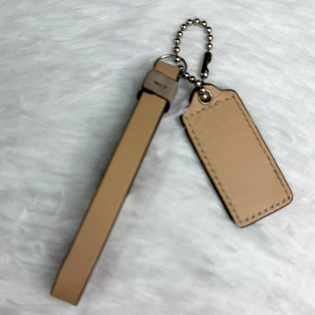 2" COACH Set of 2 Fob Bag Charm Hang tag Hangtag