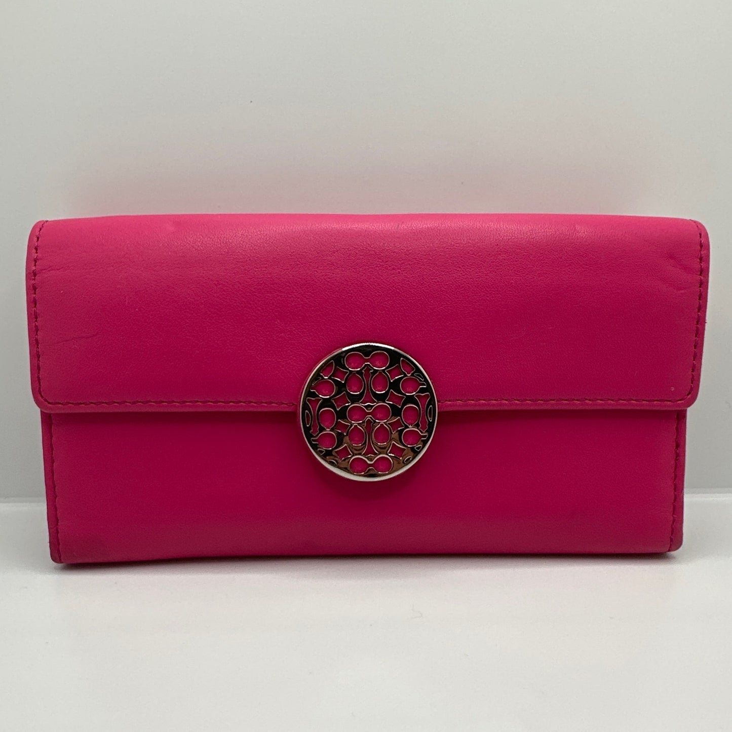 COACH Alexandra Slim Envelope Pink Wallet