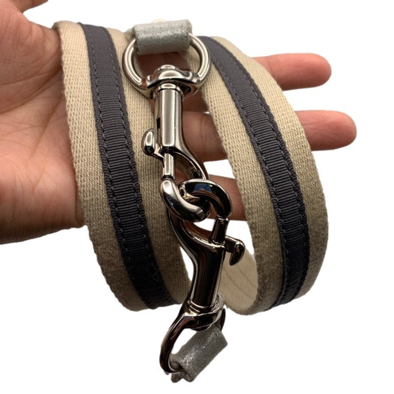 Coach Poppy Cream Gray Replacement Strap