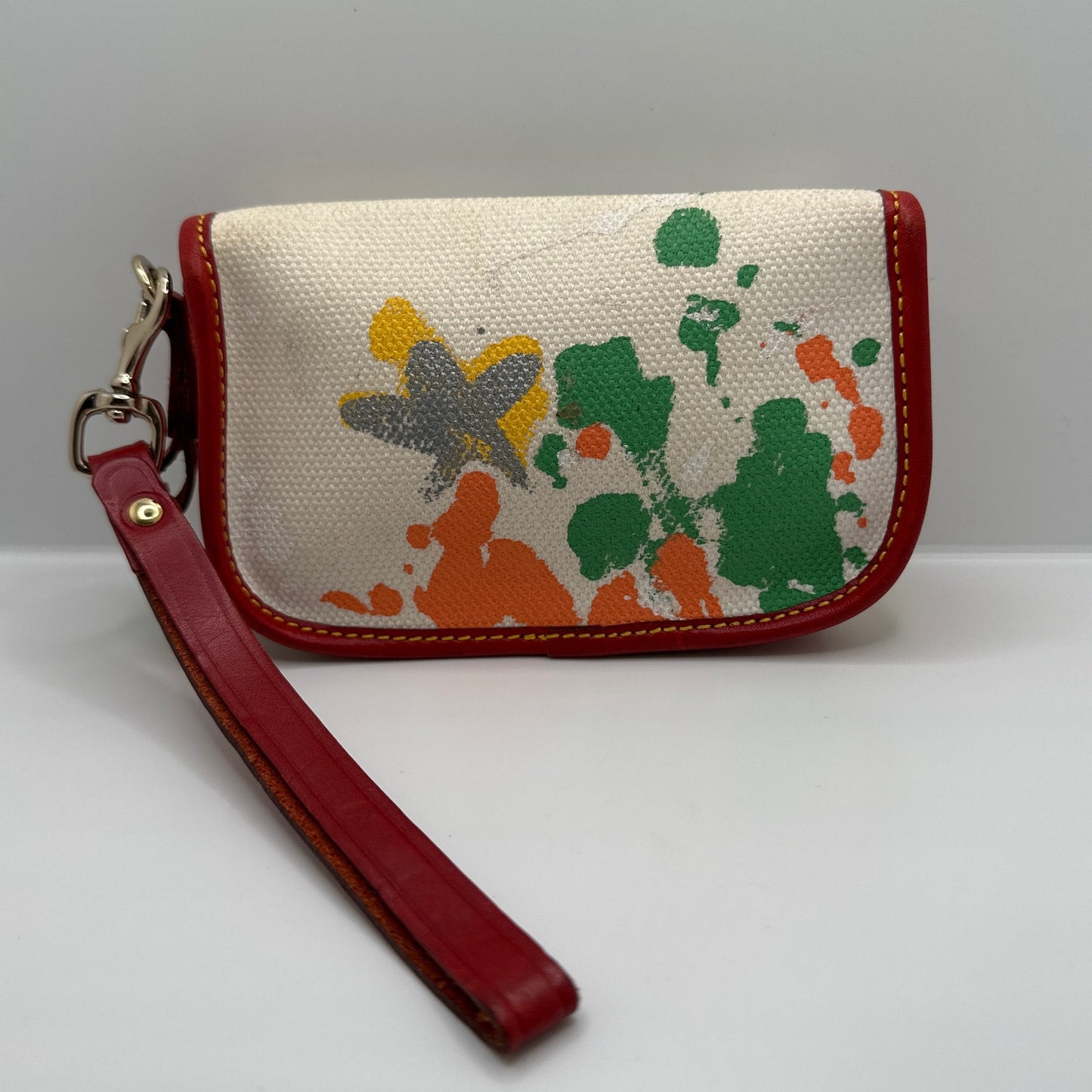 DOONEY & BOURKE Limited Printed Canvas Illustration Wristlet