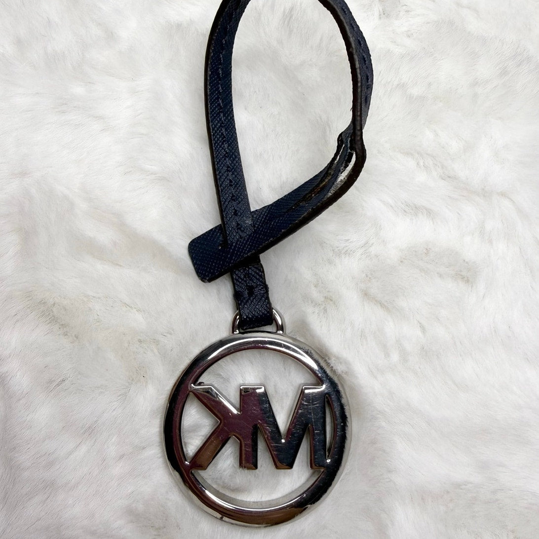Michael Kors Blue key fob bag charm