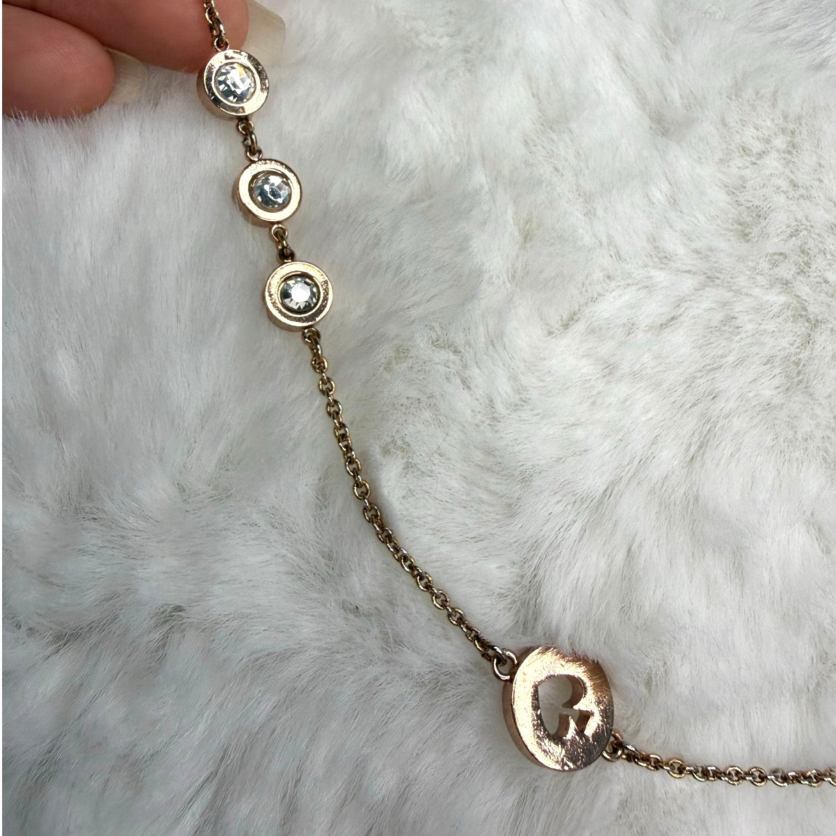Kate Spade Spot the Spade Station Necklace