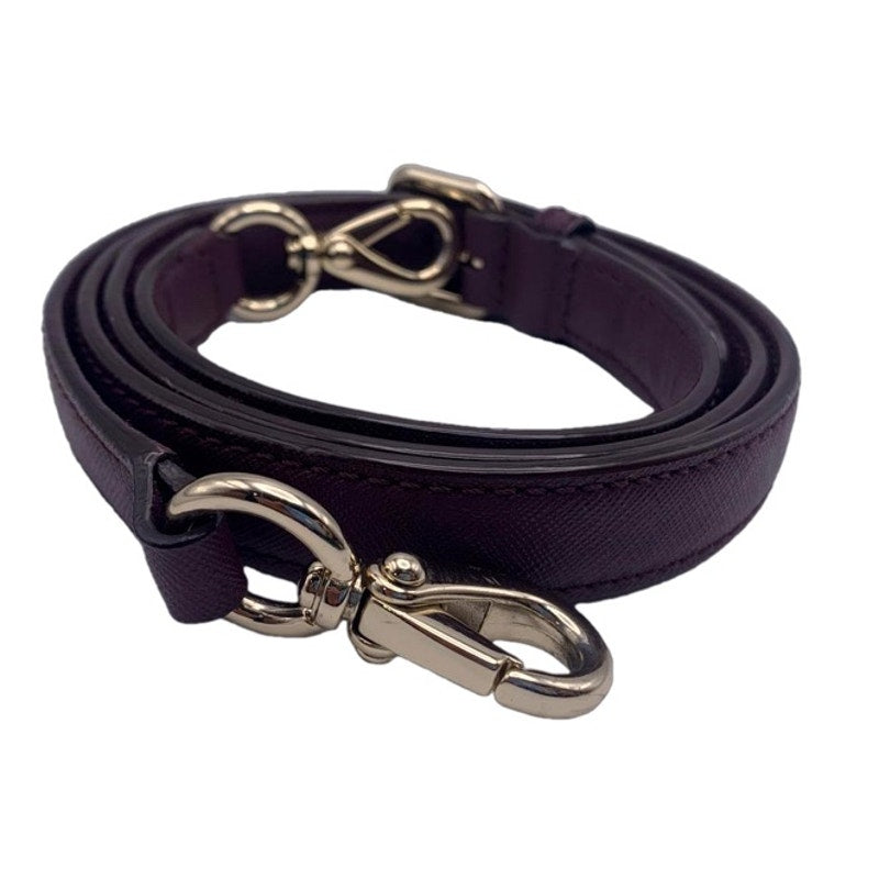 Burgundy Gold Crossbody Replacement Strap