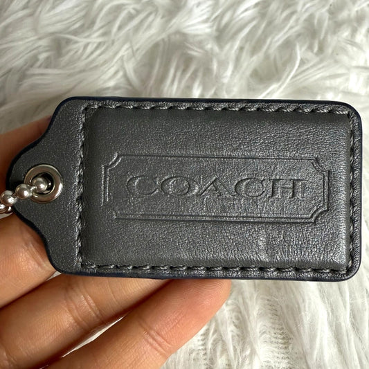Coach Gray Replacement HangTag Bag Charm