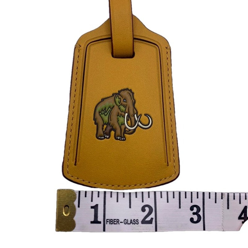 COACH Wooly Mammoth Luggage Tag