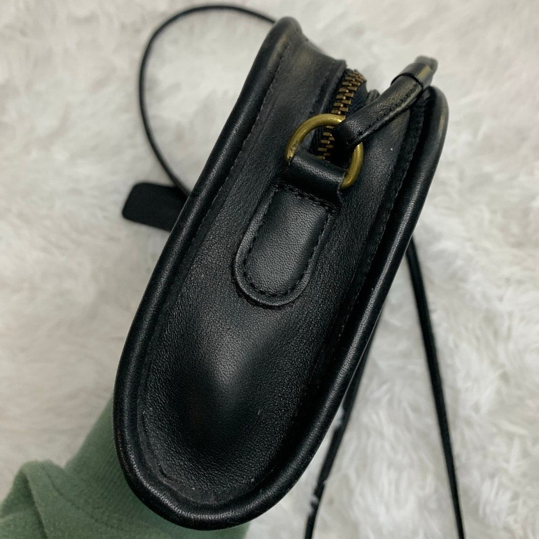Vintage Coach 9017 Abby Black Shoulder Bag Crossbody