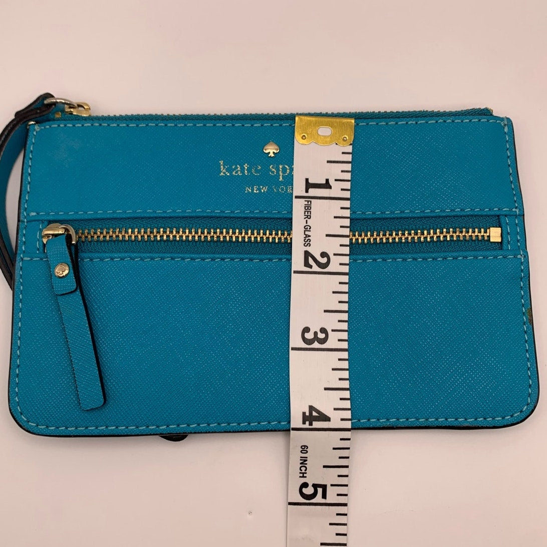 SALE Kate Spade New York Turquoise Blue Wristlet