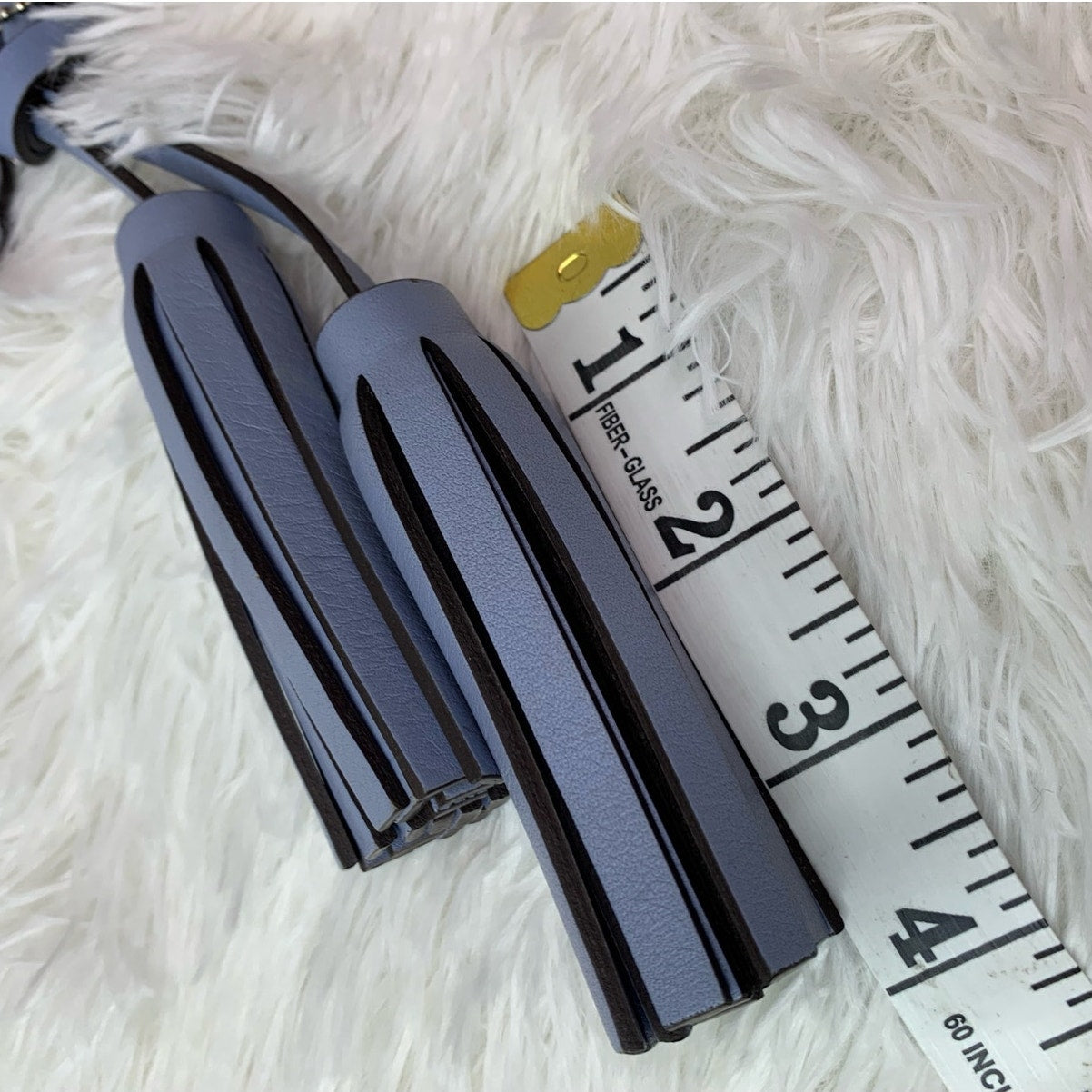 COACH Legacy Tassel and Fob Bag Charm Hang tag Hangtag