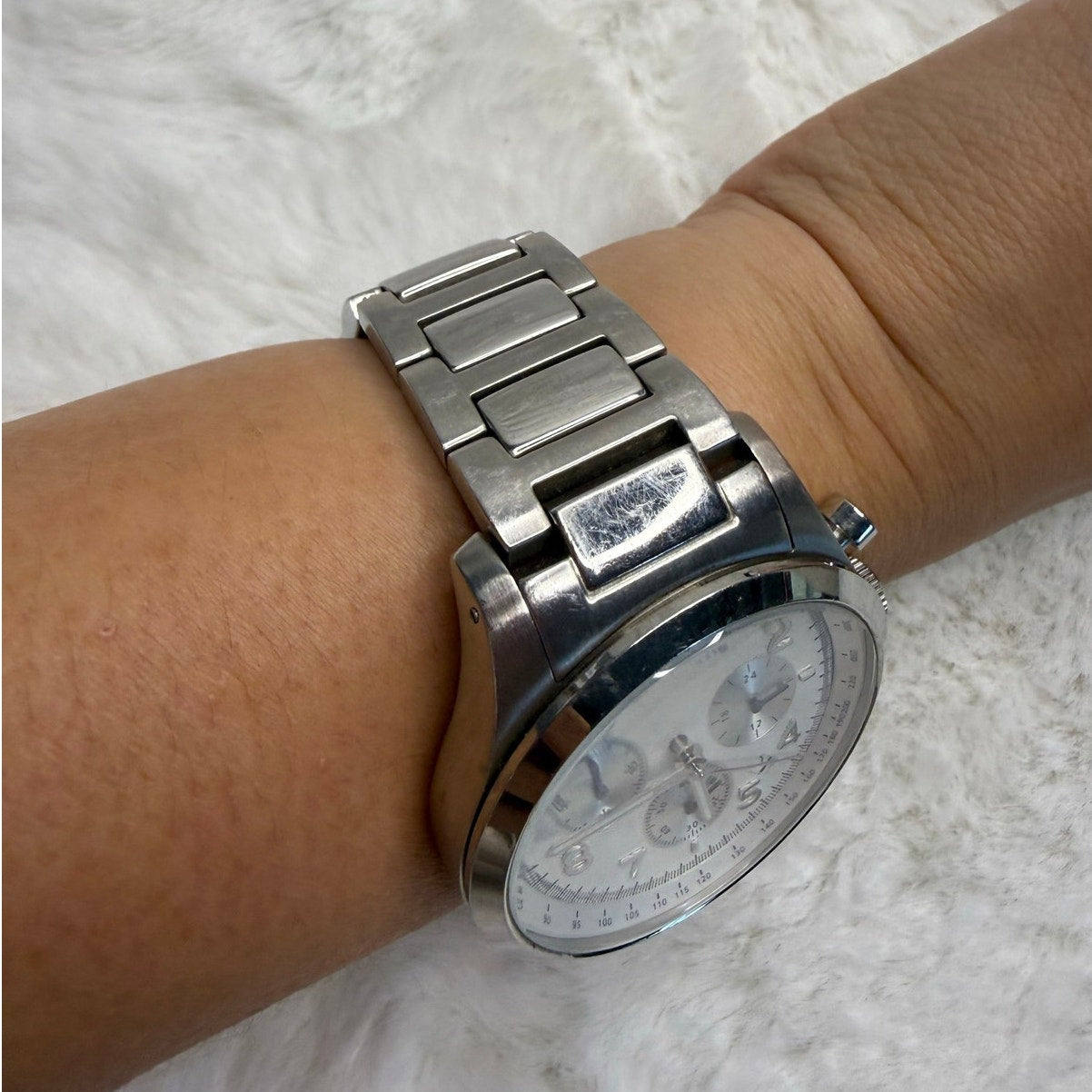 Michael Kors Silver Runway Women’s Watch