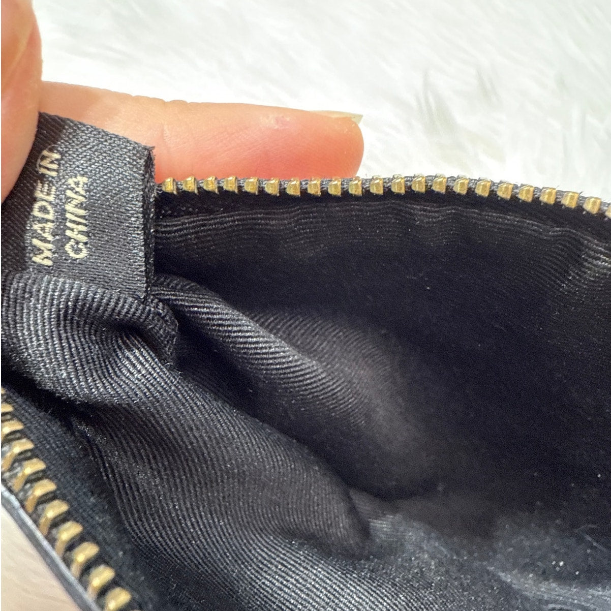 y2k COACH Soho Black Signature Canvas Wristlet