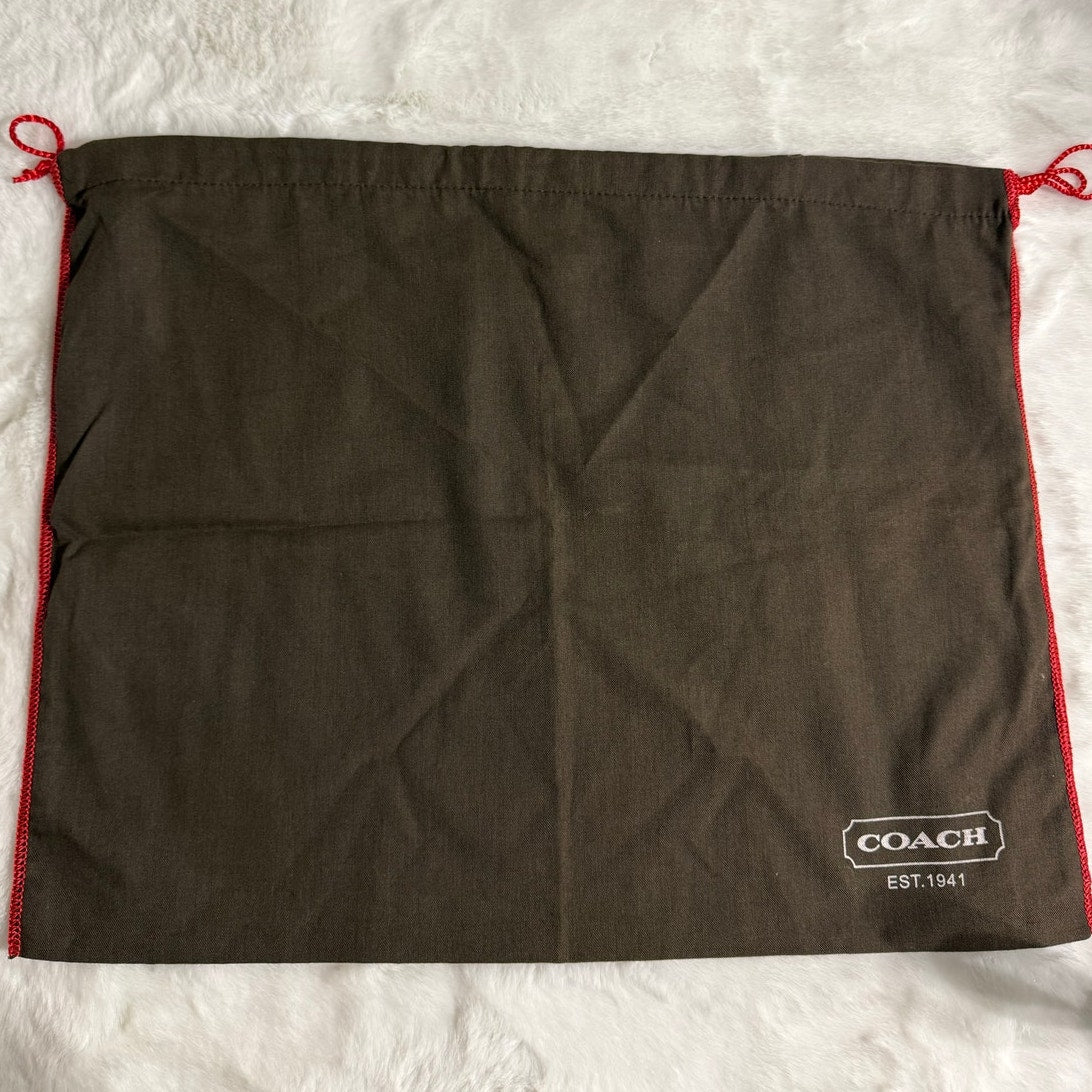 y2k COACH Brown Dust Bag
