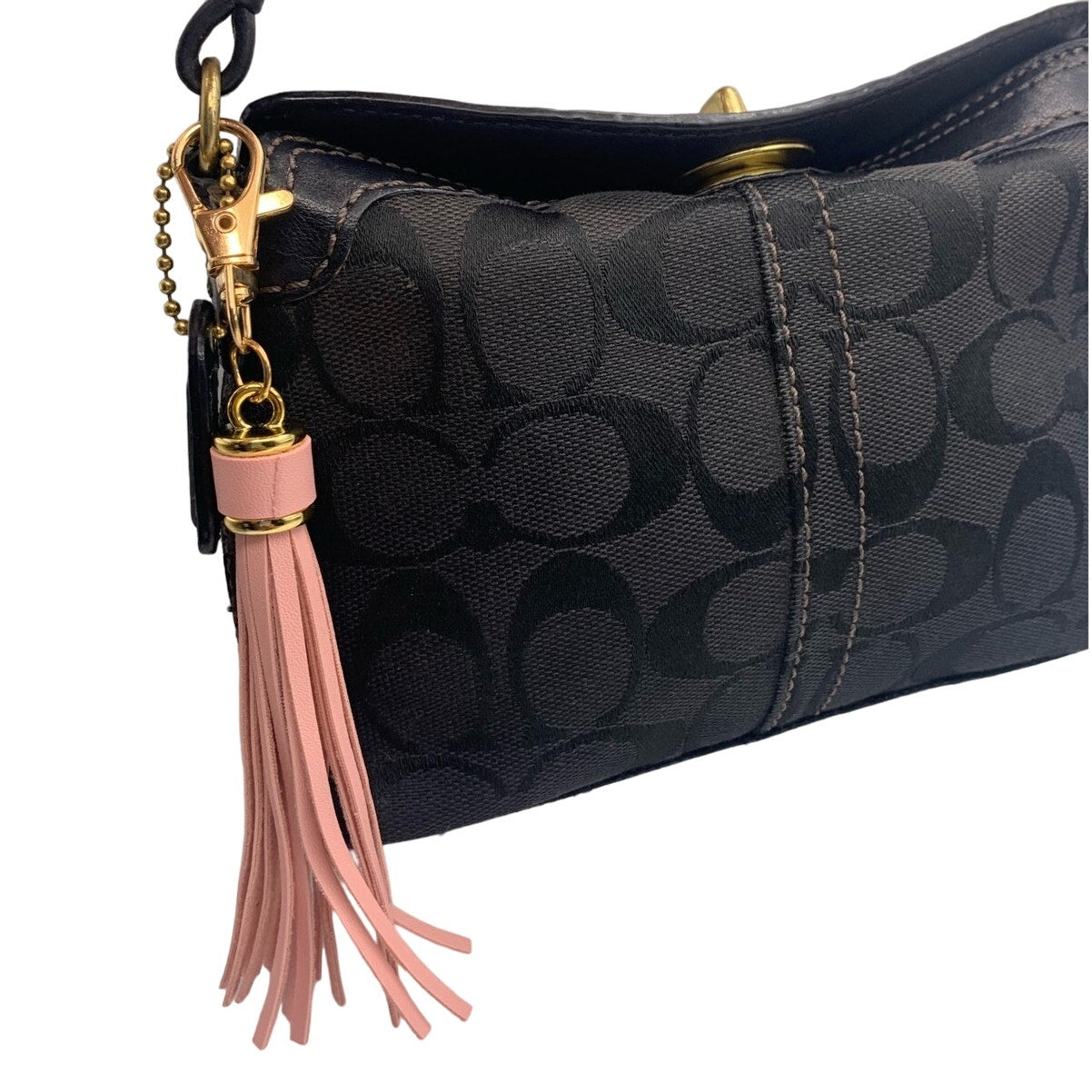 NEW Pink Tassel Bag Charm Tassels Keychains Purse Charms