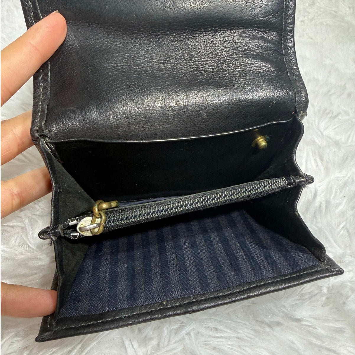 Vintage Coach Black Multi-function 4974 Wallet