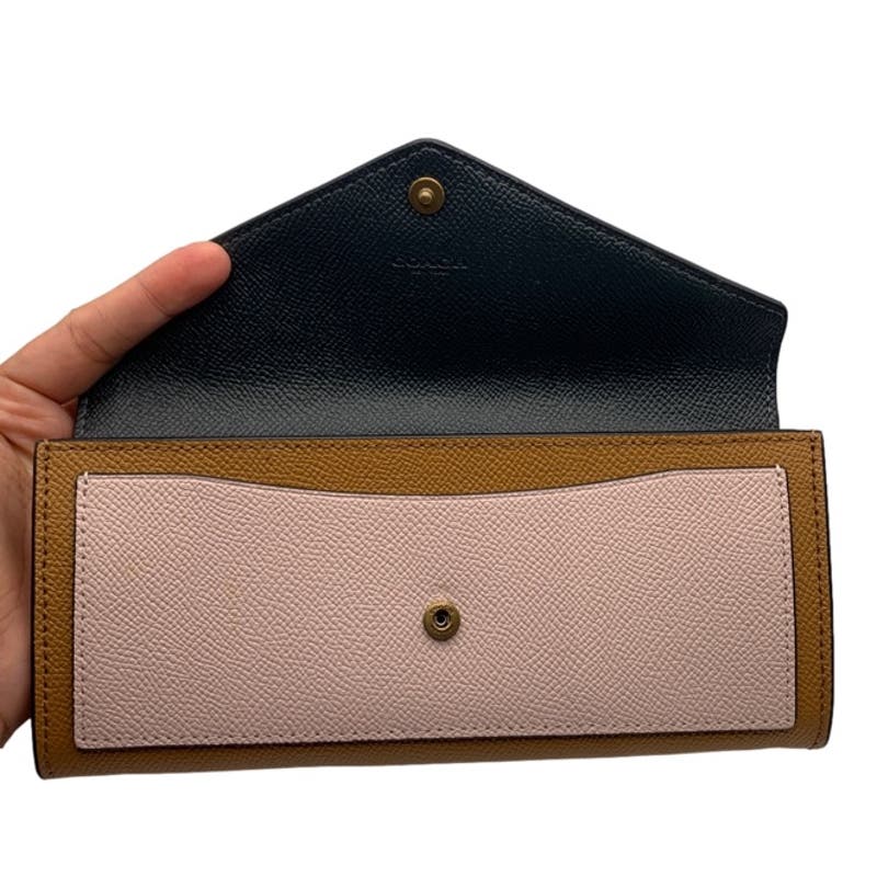 COACH Soft Color Block Wallet