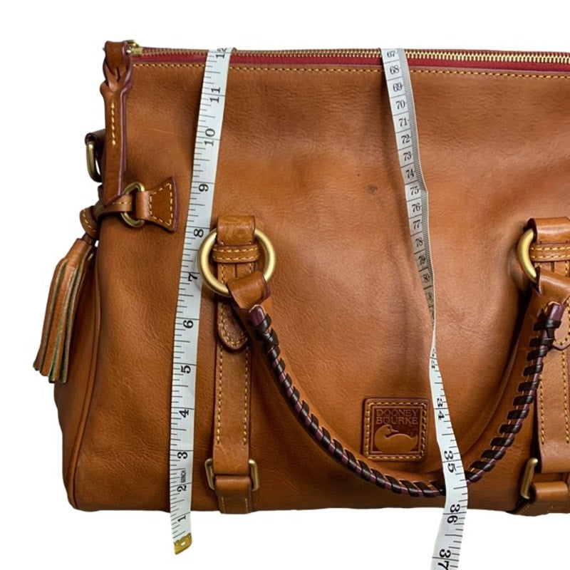 DOONEY & BOURKE Brown Florentine Satchel