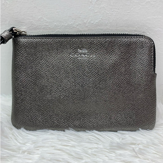 COACH Silver Wristlet