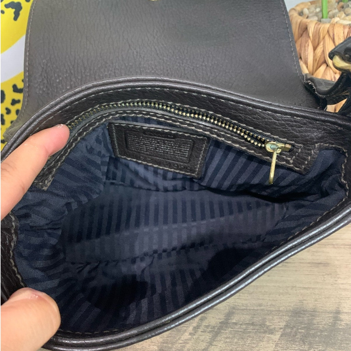 Vintage COACH Sonoma 4929 Costa Rica Dark Brown Shoulder bag