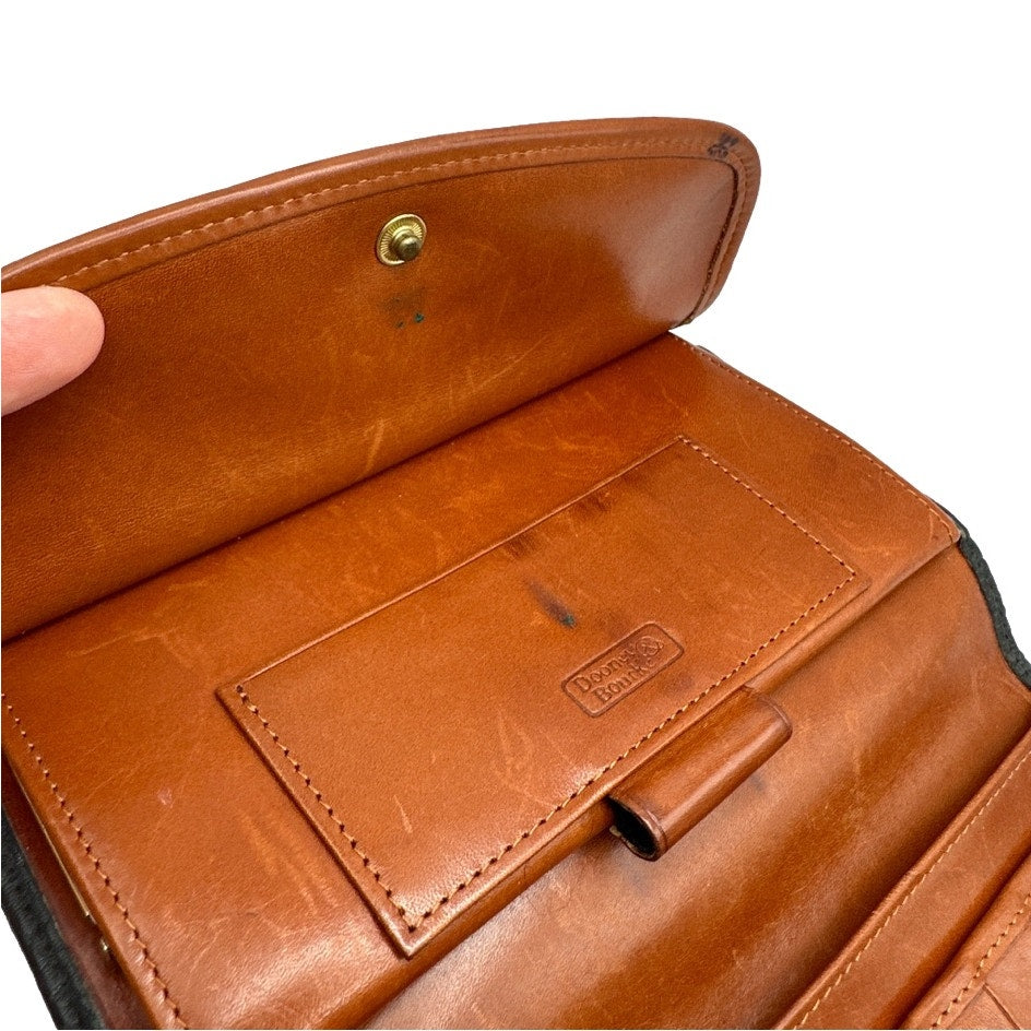 Vintage DOONEY & BOURKE Navy Kisslock Wallet