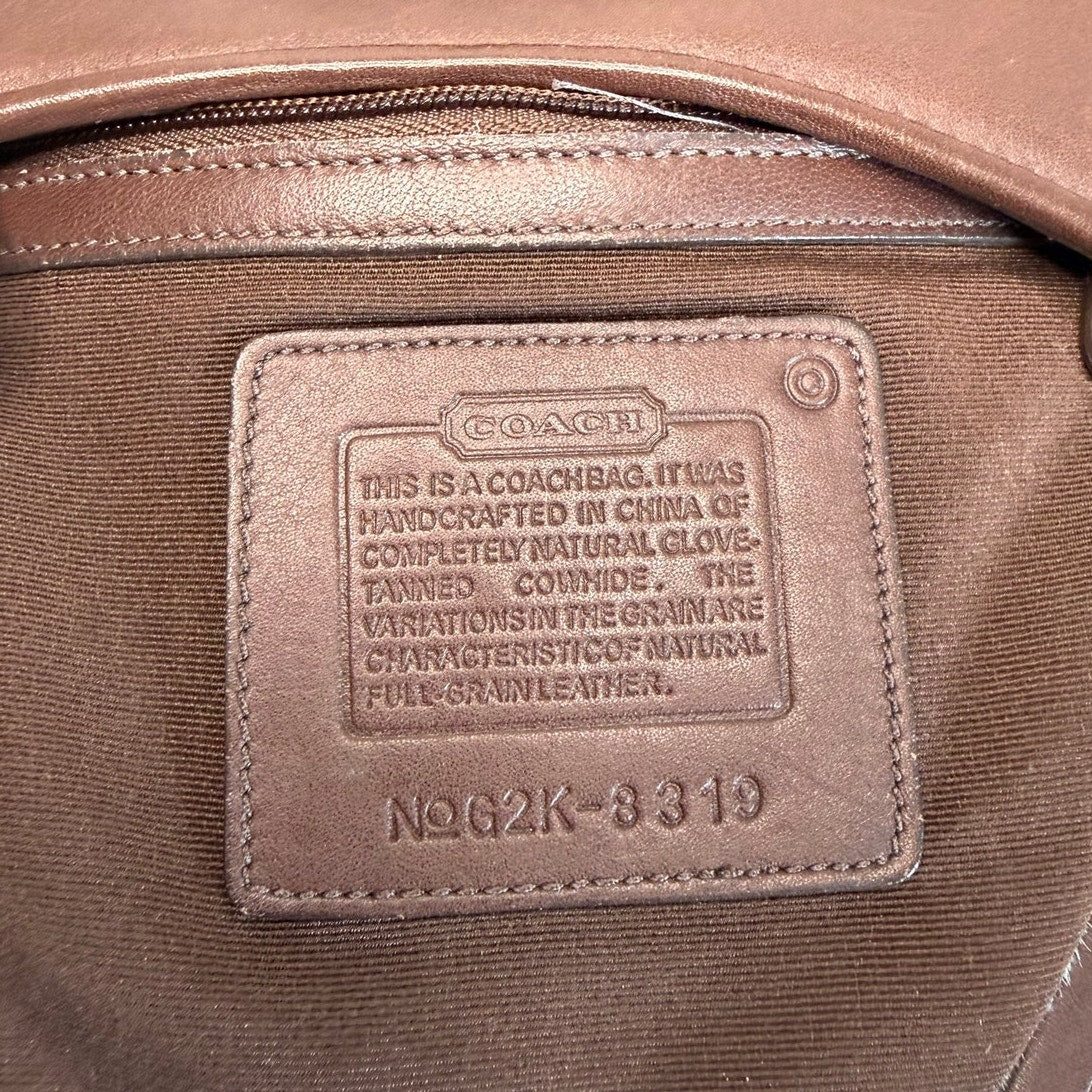 Vintage Coach y2k 2002 Legacy Hobo Mahogany Bag