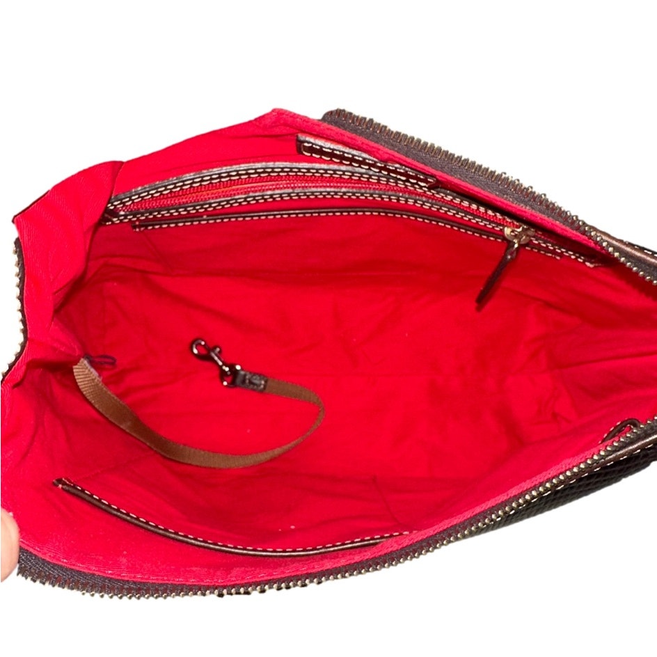 DOONEY & BOURKE Embossed Lizard Hobo Shoulder bag