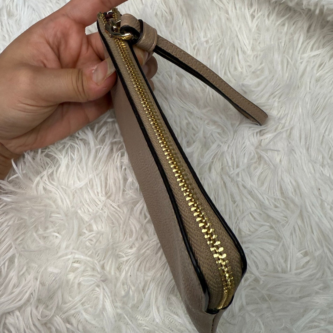 COACH Taupe Wristlet