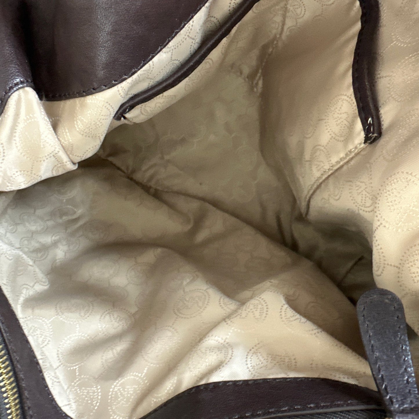 SALE MICHAEL KORS Brown Matilda Shoulder Tote